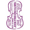 KSG326 - Sablon 21x29.7 - Violin with writing - Stamperia