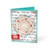 LICHIDARE STOC - 9 - 658912 Cutter Thinlits TAIE SI EMBOSEAZA - Doily, Love Silhouette - Sizzix