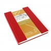 Caiet de schite 140 gr/mp, 80 coli / Sketch Book D&S Red - Hahnemuhle