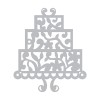 LICHIDARE STOC - 10 - 658926 Cutter Thinlits TAIE SI EMBOSEAZA - Cake, Three Tier - Sizzix