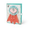 LICHIDARE STOC - 9 - 658913 Set 3 cuttere Thinlits TAIE SI EMBOSEAZA - Frame, Ornamental Love - Sizzix