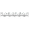 LICHIDARE STOC - 25 - 658760 Cutter banda decorativa Sizzlits - Holly, Beaded & Snowflake Garland - Sizzix