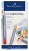 Creioane colorate acuarela Goldfaber in cutie metalica - Faber-Castell