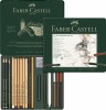 FC112976 Set PITT MONOCHROME 21 buc/ set - FABER-CASTELL
