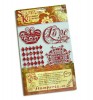 Kit stampile silicon - Stamperia -WTK014 , Love