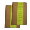 Set 2 caiete de calatorie 140 gr/mp, 20 coli/caiet / Travel Booklets - Hahnemuhle