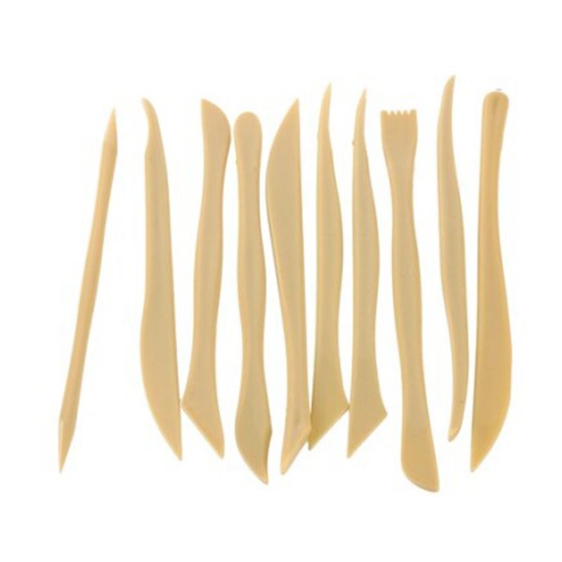 PY001 Ustensile plastic pentru modelaj 10buc /set - POR
