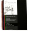 Bloc schite cu spirala Style Sketch 120 gr/mp, 64 coli Hahnemuhle