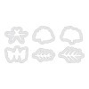 LICHIDARE STOC - 1 - 659665 Set 6 cuttere Thinlits - Flower, Sweet Pea - Sizzix