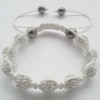 282300-Snur Shamballa Poliester-5m-alb