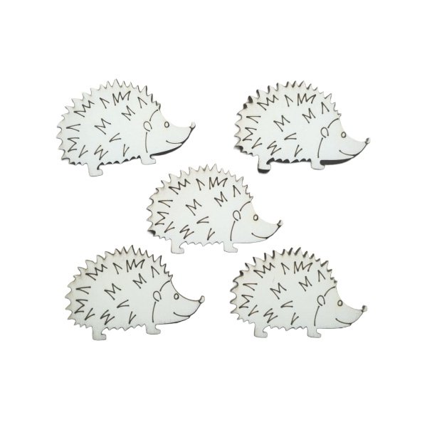 Set 5 figurine - Arici - 9 x 6 cm - C-ART