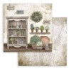 SBBL102 - Bloc 10 coli scrapbooking cu 2 fete, 30.5x30.5cm, 190gr. Romantic Garden Hause - Stamperia