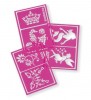 Set 6 sabloane pentru pictura pe fata Fantasy - Snazaroo - 1198014