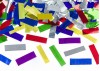 TUKM60-000 - Tun confetti 60 cm - fasii multicolore - Party