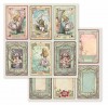 SBBL52 - Bloc 10 coli scrapbooking cu 2 fete, 30.5 x 30.5cm, 170gr.- Alice- Stamperia