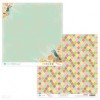 PYMA-010 - Paper pad Tropical Dreams - 15.2x15.2cm, 32coli, 2x16 modele - 190gr - DP CRAFT