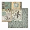 SBBXL01 - Bloc 22 coli scrapbooking cu 2 fete, 30.5x30.5cm, 170gr. Stamperia