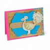 LICHIDARE STOC - 15 - 658398 Set 3 cuttere Framelits + 3 stampile - Peacock - Sizzix
