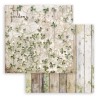 SBBL102 - Bloc 10 coli scrapbooking cu 2 fete, 30.5x30.5cm, 190gr. Romantic Garden Hause - Stamperia