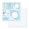 SBBL40 - Bloc 10 coli scrapbooking cu 2 fete, 30.5x30.5cm, 170gr. - Baby Boy - Stamperia