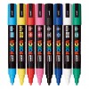 M1486 Marker UNI Posca PC-5M, varf rotund, 1.8-2.5mm, set 8 culori - LEG